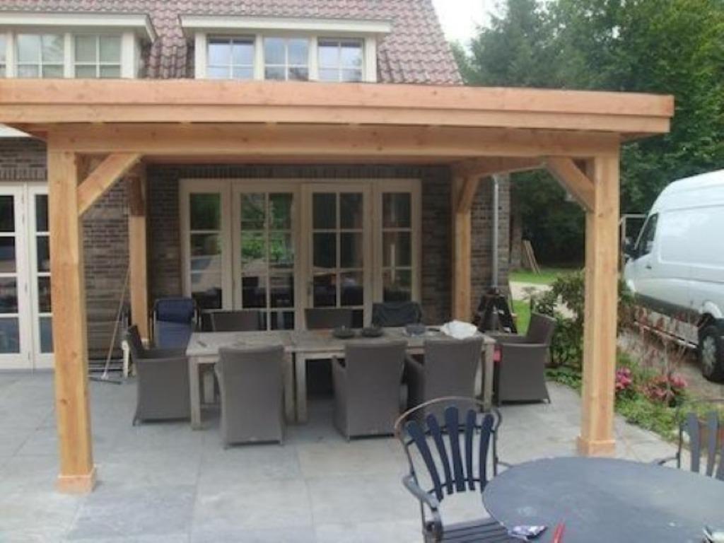 LUXE Douglas houten overkapping – maatwerk bouwpakket, Ophalen of Verzenden, Nieuw, Veranda