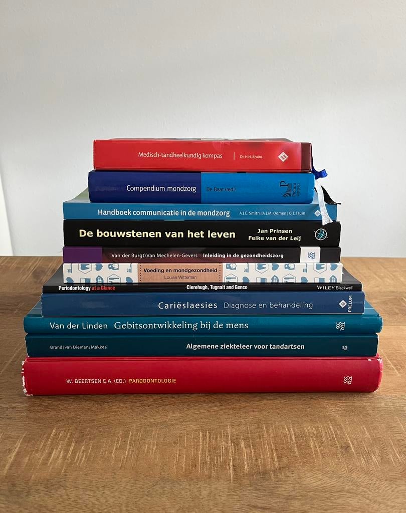 Studieboeken Mondzorgkunde/Tandheelkunde, Ophalen of Verzenden, Beta, Zo goed als nieuw, HBO