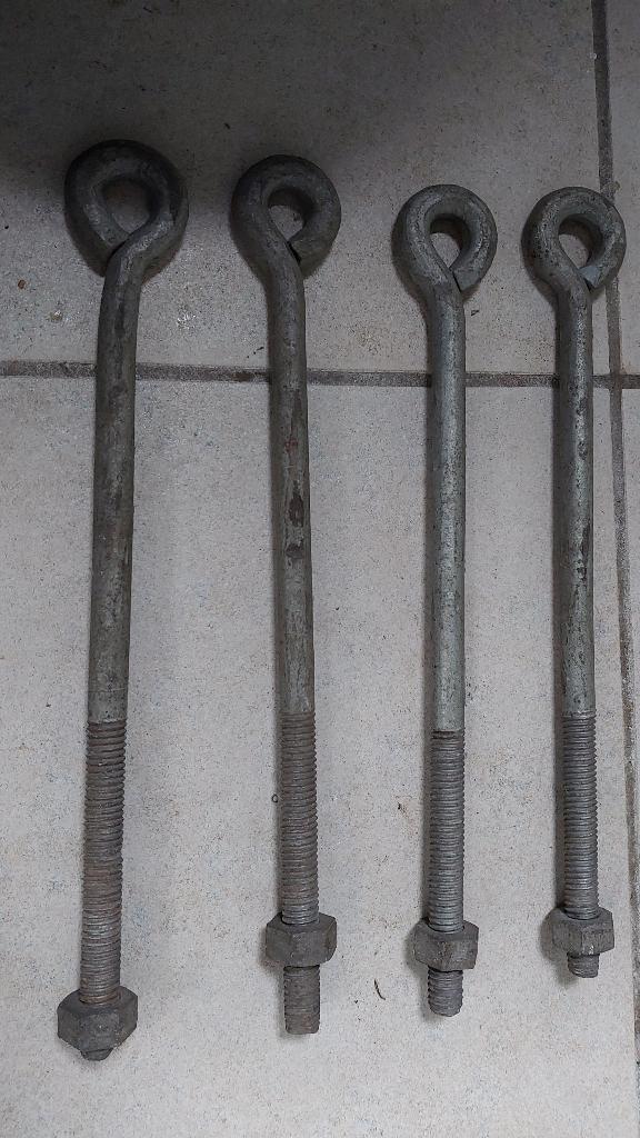 Kavel boutjes schroeven oogbouten, Schroeven, Nieuw, Ophalen of Verzenden, Minder dan 50 mm