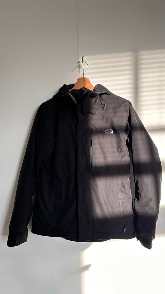 The North Face Black Hooded Jacket – Waterproof & Windproof, Ophalen of Verzenden, Zo goed als nieuw, Zwart