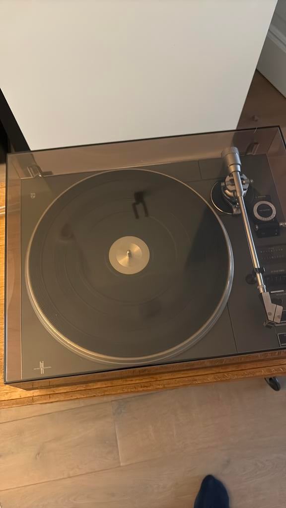 Philips draaitafel AF 877  direct control  GP412 nwe naald, Ophalen, Philips, Gebruikt, Automatisch