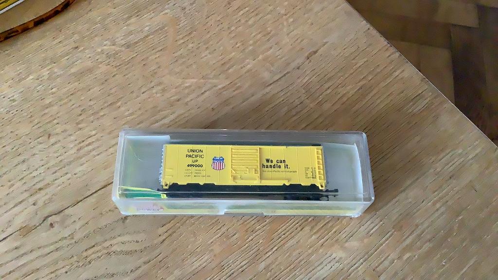 N spoor Union Pacific wagon, Overige merken, Gelijkstroom, Wagon, Ophalen of Verzenden