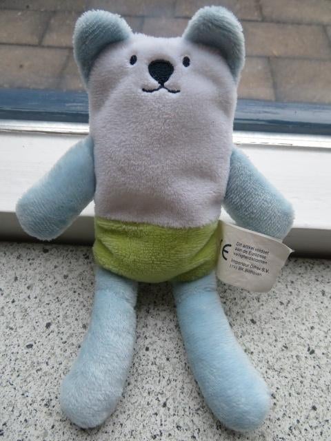 Beer beertje muis muisje merk Difrax meet ca 18 cm, Ophalen of Verzenden, Zo goed als nieuw, Beer