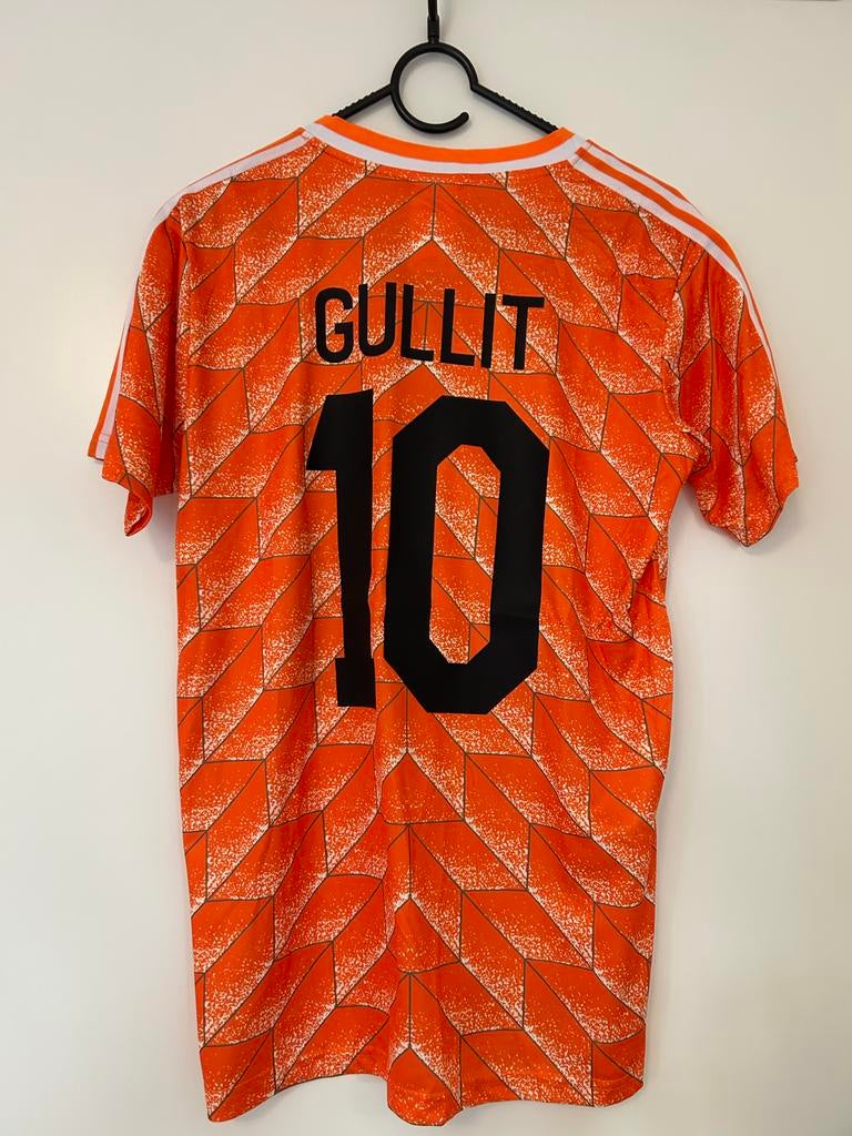 Oranje Nederlands Elftal Shirt 1988 Gullit #10 - Maat M, Ophalen of Verzenden, Zo goed als nieuw, Maat 48/50 (M), Oranje