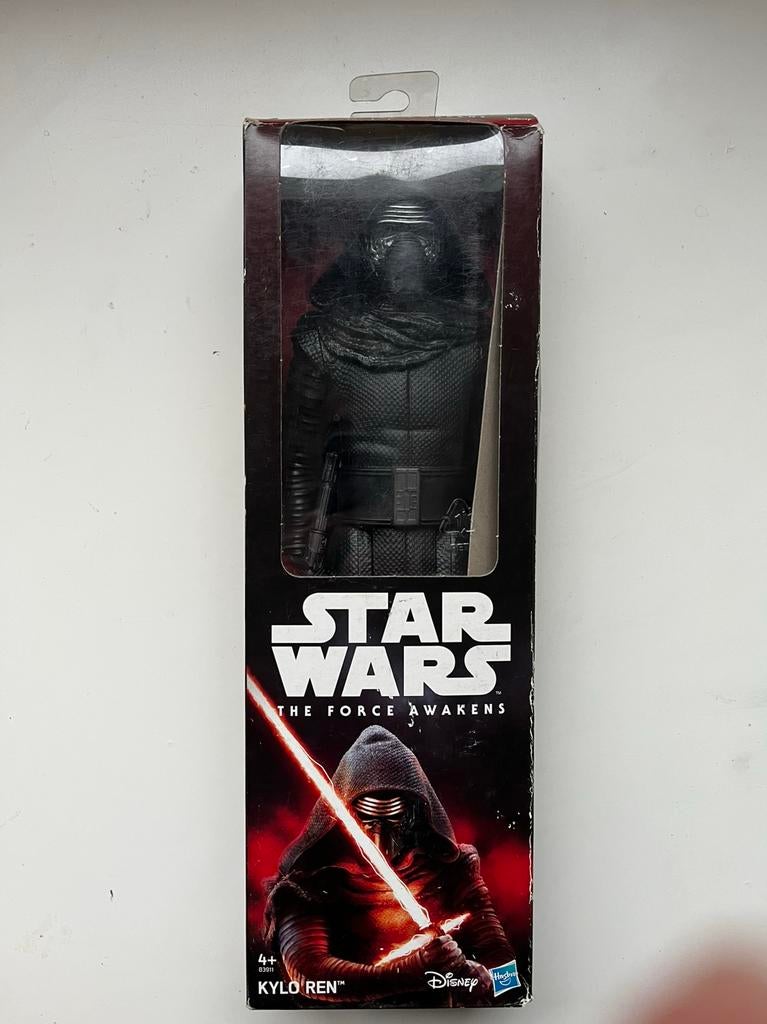 Star Wars The Force Awakens Disney Hasbro Kylo Ren 12 inch, Ophalen of Verzenden, Zo goed als nieuw, Actiefiguurtje
