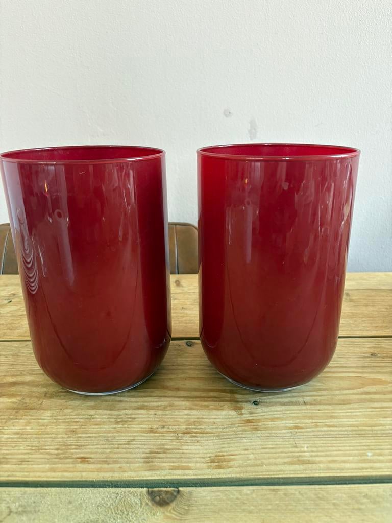 Bloempotten (Ophalen), Tuin en Terras, Ophalen, Rond, Zo goed als nieuw, Aardewerk