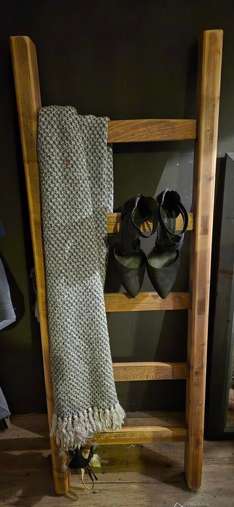 Stoere houten trap, 100 tot 150 cm, Overige typen, Ophalen of Verzenden, Zo goed als nieuw