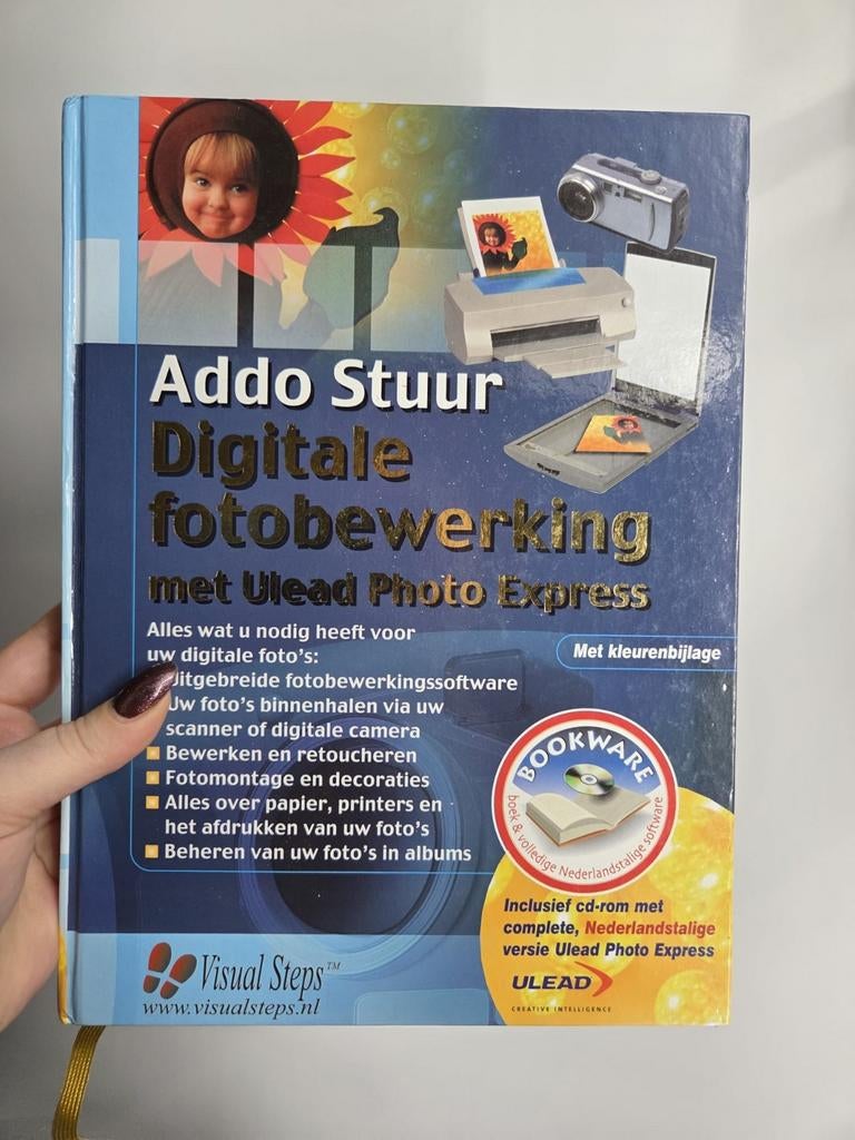 Digitale fotobewerking - Addo Stuur (incl. CD), Boeken, Informatica en Computer, Zo goed als nieuw, Ophalen of Verzenden
