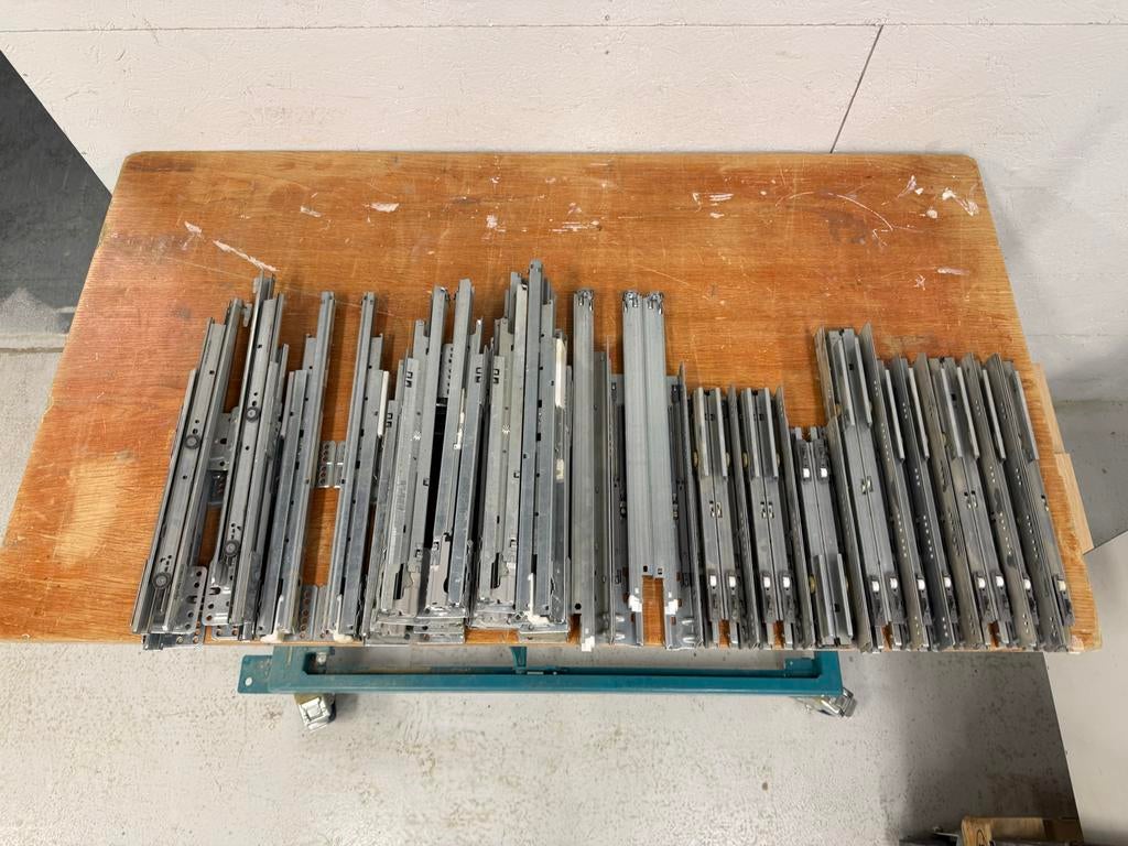 Ladegeleiders Blum Tandembox, Doe-het-zelf en Verbouw, Ophalen, Gebruikt