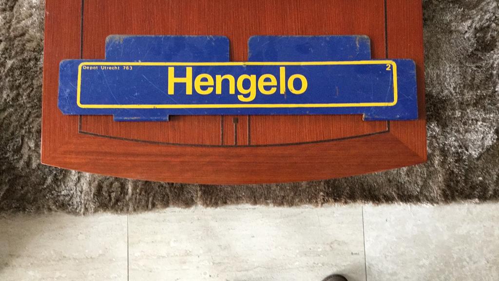 N.S. aanwijzingsbord., Ophalen of Verzenden, Gelijkstroom, Wagon