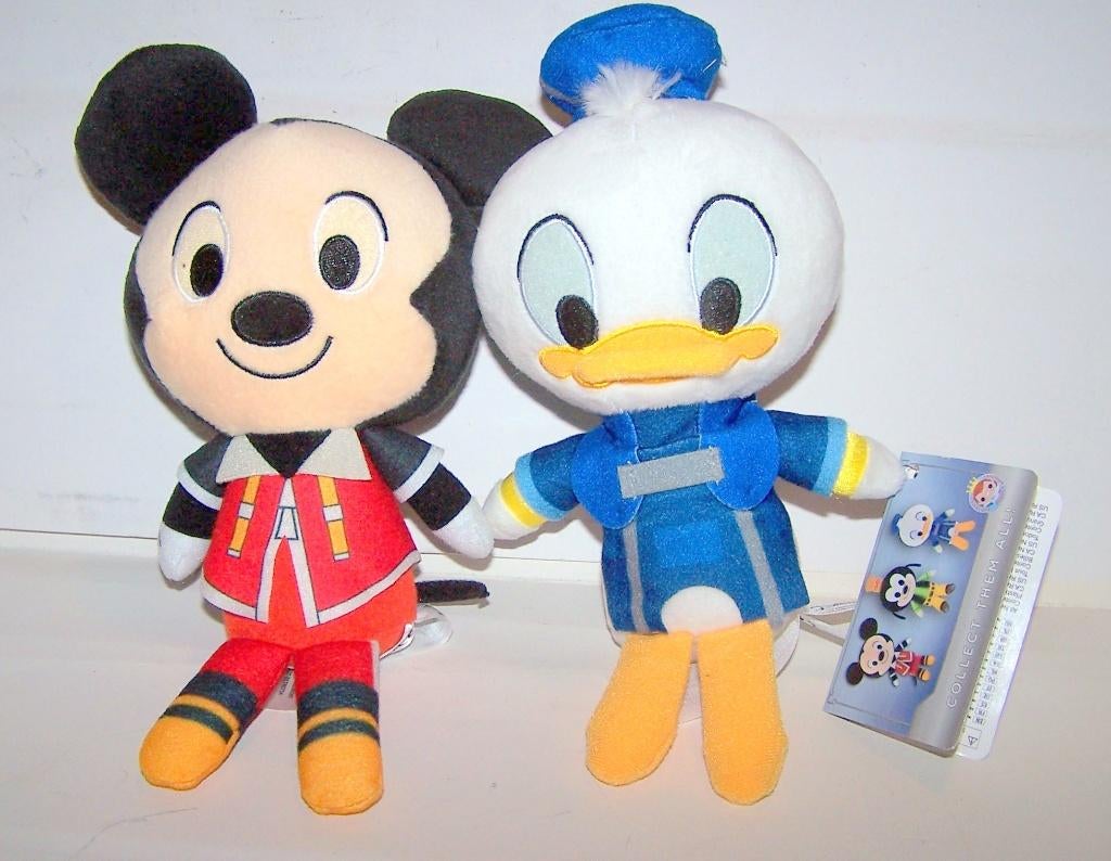 2x Disney Kingdom Hearts Pluchies collectables. Nwst., Ophalen of Verzenden, Nieuw
