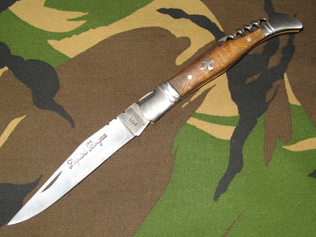 Zakmes Laguiole - Frankrijk Backpack Horeca Camping Keuken, Ophalen of Verzenden, Overige soorten, Overige gebieden, Mes of Dolk