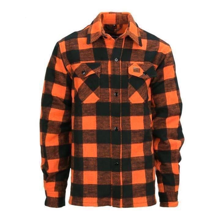 Houthakkers Overhemd  Oranje / Zwart, Kleding | Heren, Overhemden, Nieuw, Oranje, Ophalen of Verzenden