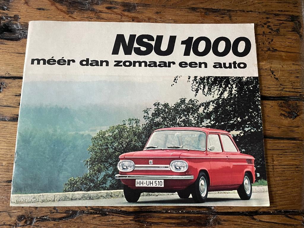 NSU 1000, NSU, Ophalen of Verzenden, Zo goed als nieuw, Overige merken