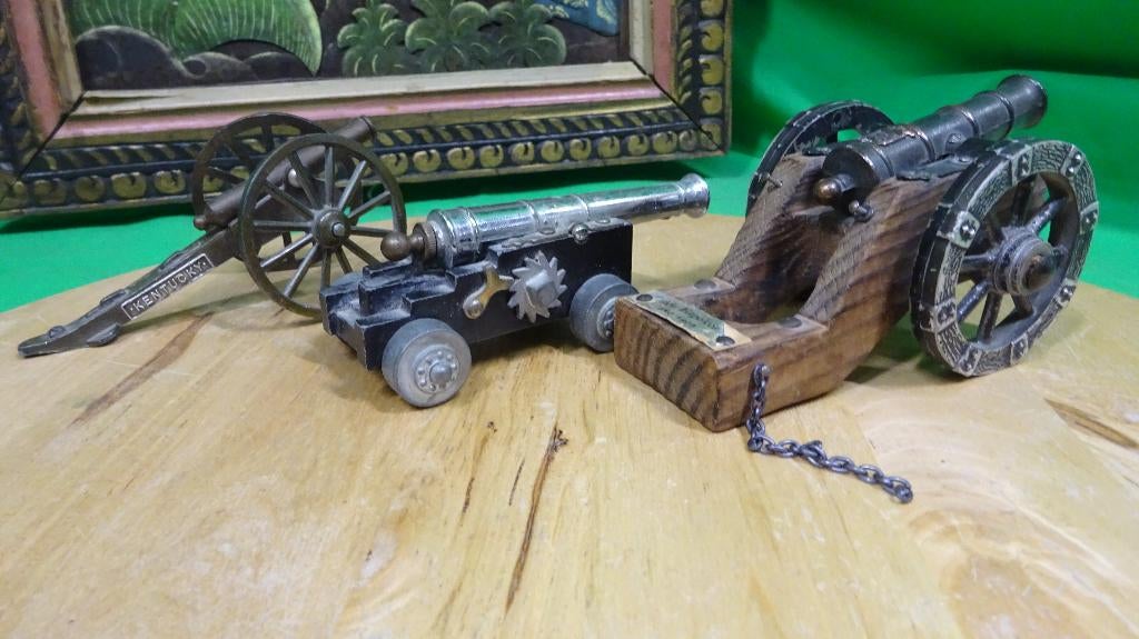 Kanonnen - miniatuur, Overige gebieden, ., Overige soorten, Ophalen of Verzenden