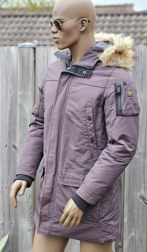 PME Legend ice pilot 2.0 zeer warme parka winterjas (L), Maat 52/54 (L), Bruin, ., Ophalen of Verzenden