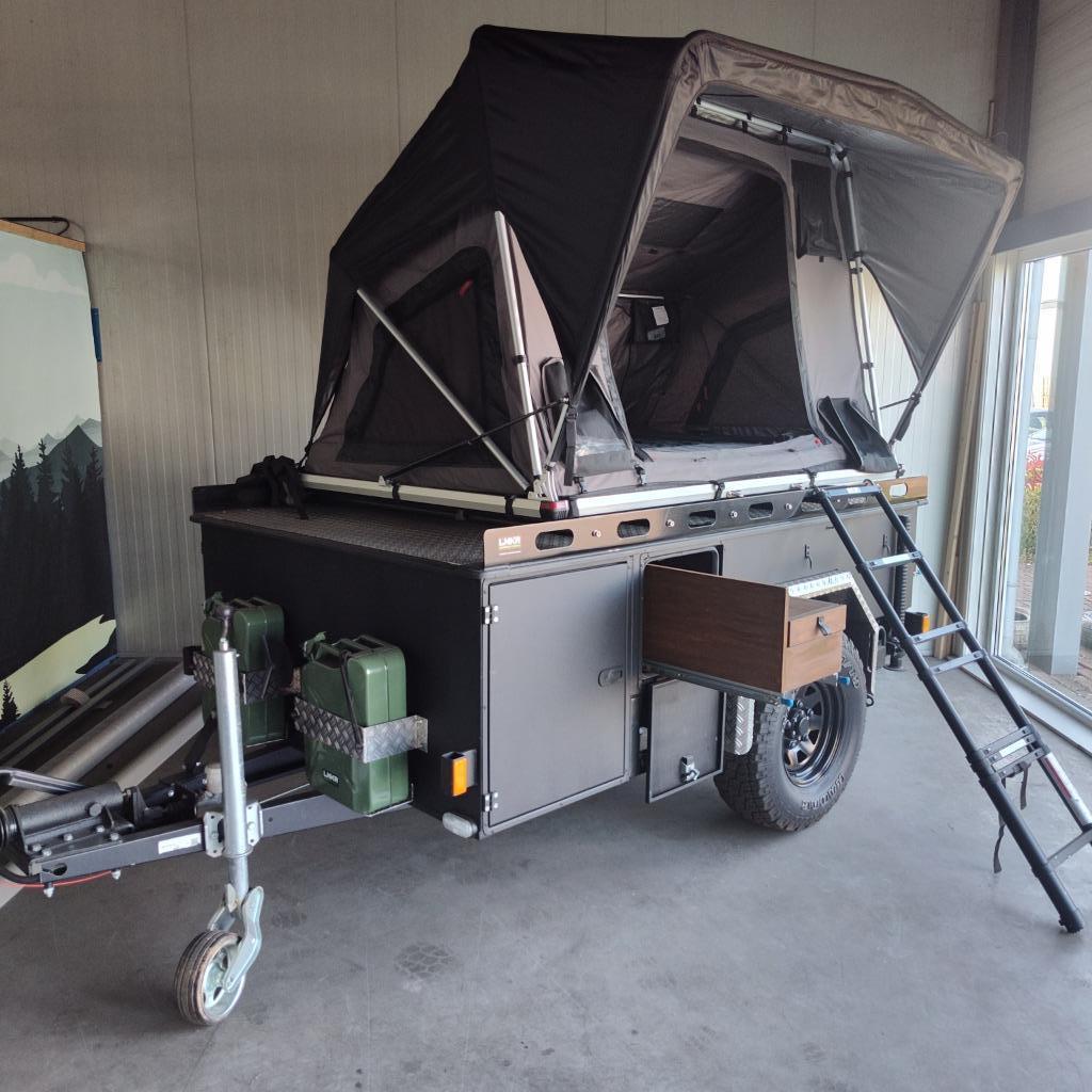 SUPER AANBIEDING Unieke LNKR adventure trailer, Ophalen, Zo goed als nieuw