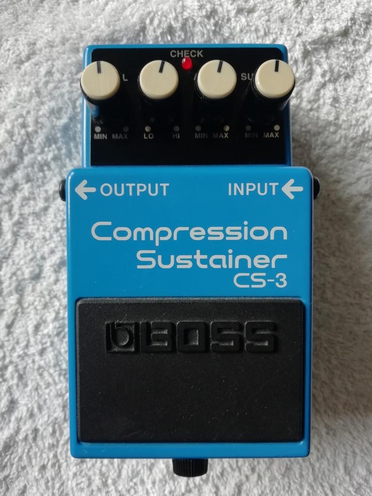 Boss CS-3 Compression Sustainer - Klassiek Compressor Pedaal, Muziek en Instrumenten, Effecten, Ophalen of Verzenden, Gebruikt