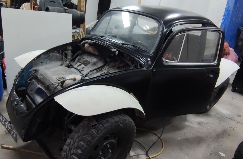 VW Kever Baja Spatborden Polyester, Ophalen of Verzenden, Achter, Volkswagen, Spatbord