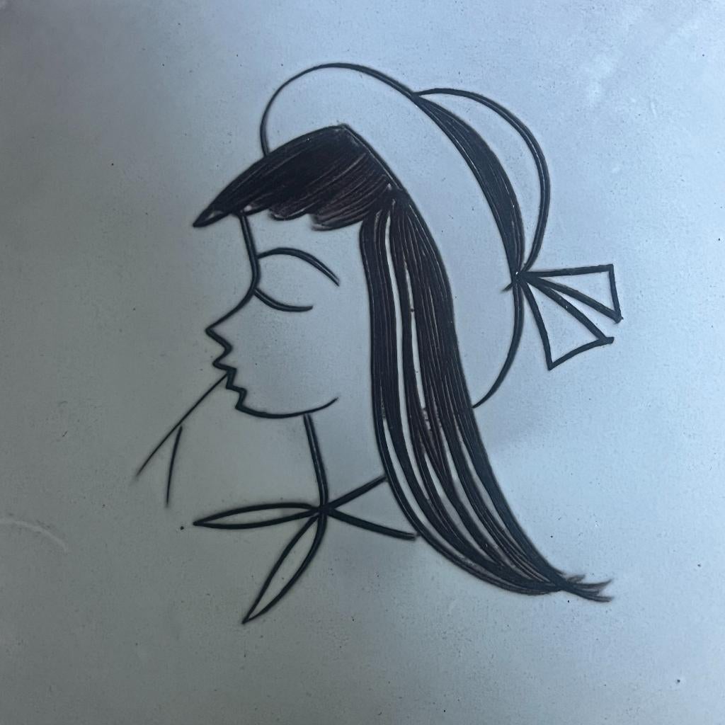 Keramiek wandbordje Aalten Couzijn & Pool, Ophalen of Verzenden