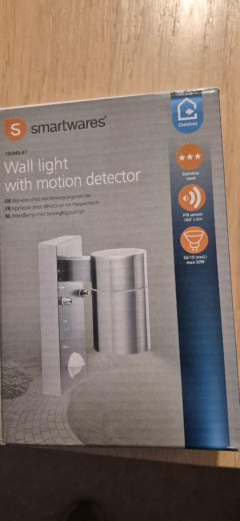 Muurlamp smartqares, Ophalen of Verzenden, Nieuw, Metaal, Modern