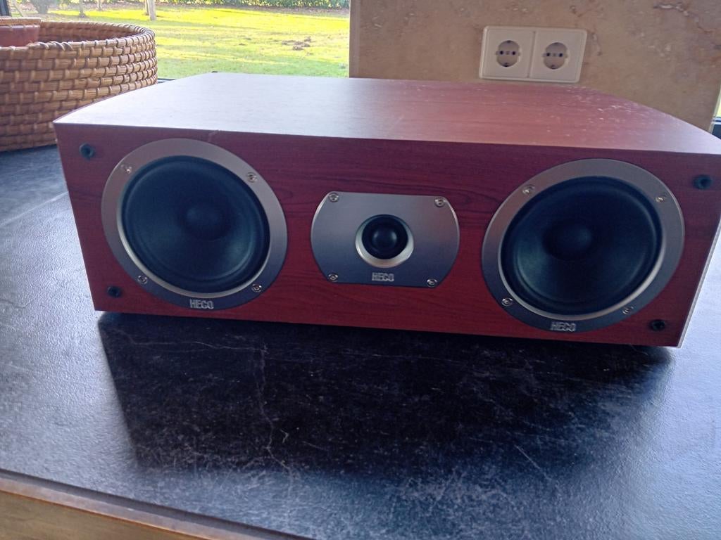 Heco centerspeaker, Overige merken, Ophalen of Verzenden, Zo goed als nieuw, 60 tot 120 watt