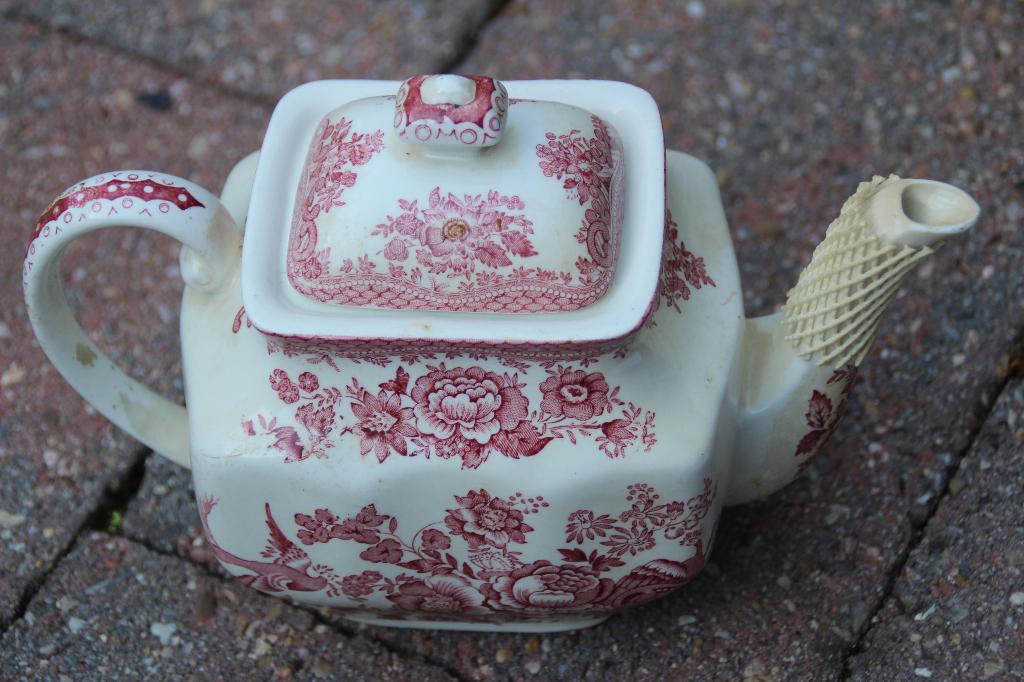 theepot wedgewood asiatic pheasants, Antiek en Kunst, Antiek | Servies los, Ophalen of Verzenden