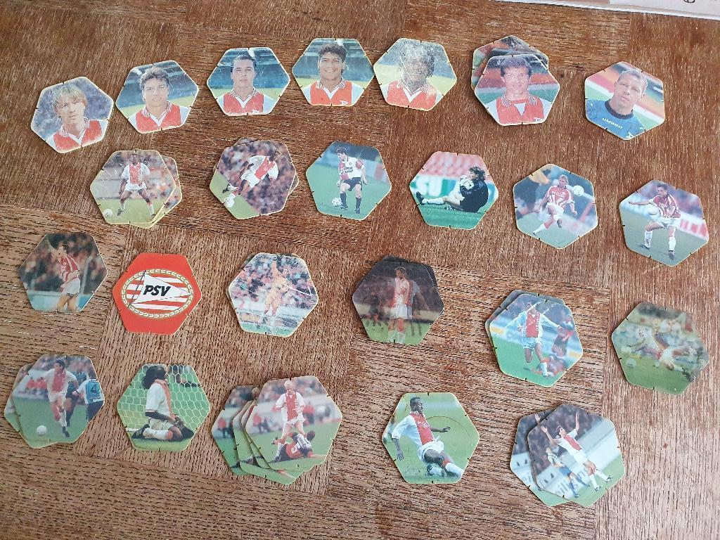 36 Super Topshots, Ophalen of Verzenden, Gebruikt, Ajax, Poster, Plaatje of Sticker