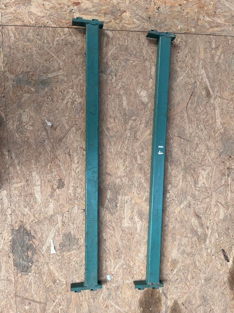 64 stelling liggers 1 Mtr + 4 legborden, Ophalen, Gebruikt