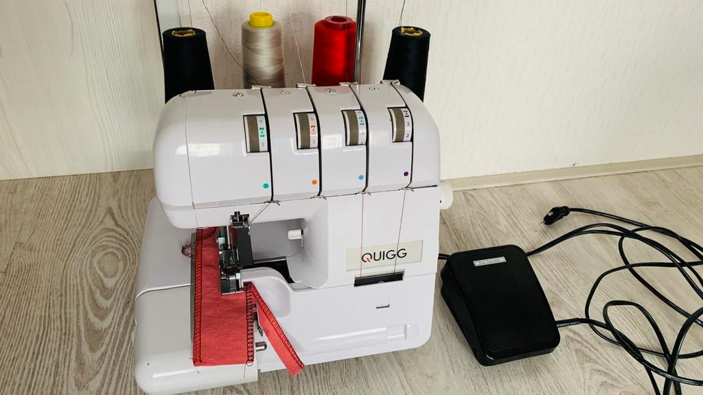 QUIGG lockmachine u kunt het hier testen, Ophalen of Verzenden, Zo goed als nieuw, Lockmachine, Overige merken