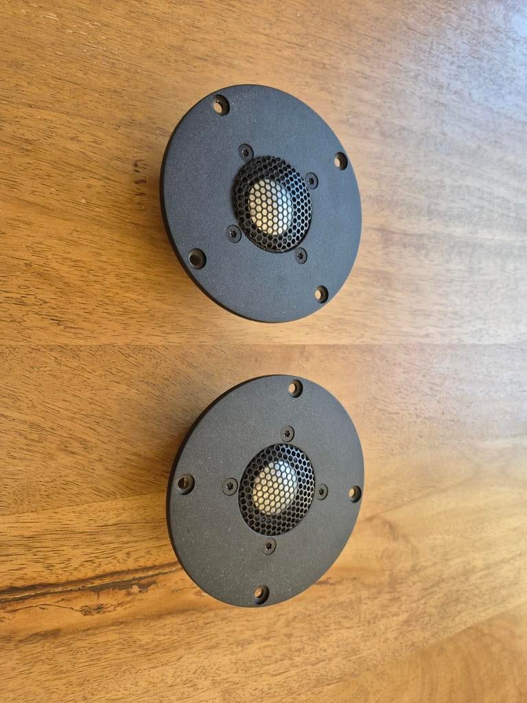 Seas tweeters audio drivers units, Audio, Tv en Foto, Luidsprekers, Ophalen of Verzenden, Minder dan 60 watt, Front, Rear of Stereo speakers
