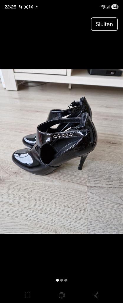 Schoenen, Kleding | Dames, Zwart, Ophalen of Verzenden, Schoenen met hoge hakken, Gedragen