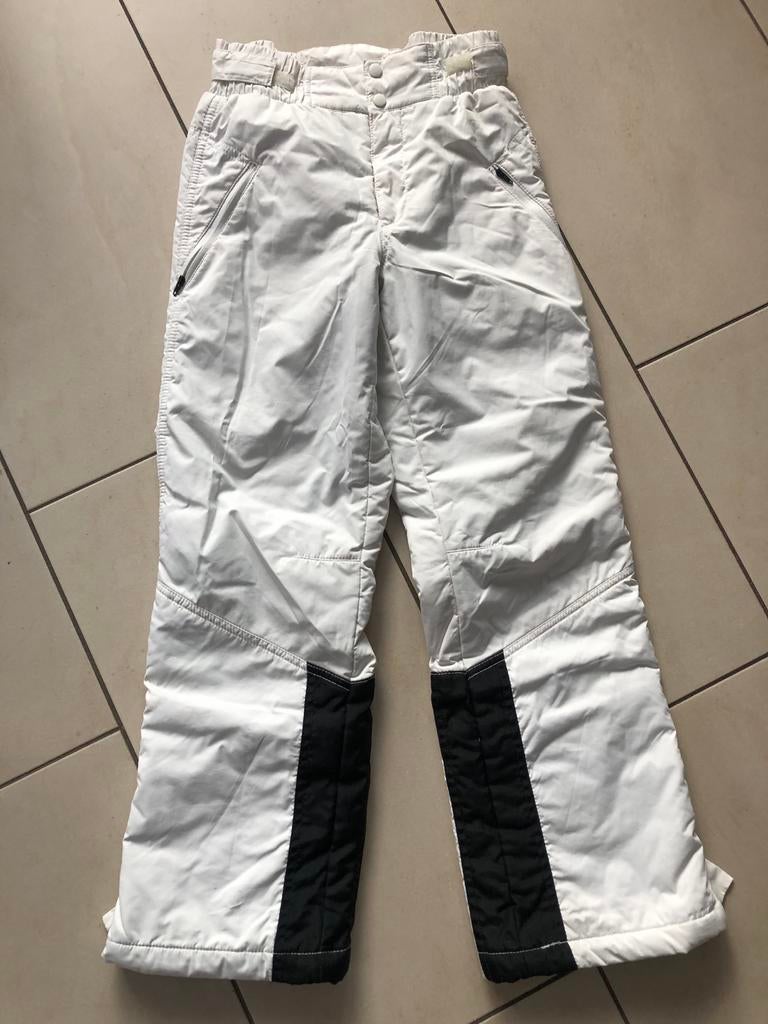 Witte ski broek HEMA maat 146/152, Ophalen of Verzenden, Zo goed als nieuw, Meisje, Broek