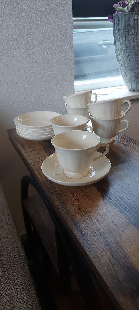 ServiesWedgwood Queens Plain, Ophalen, Zo goed als nieuw, Wedgwood, Aardewerk