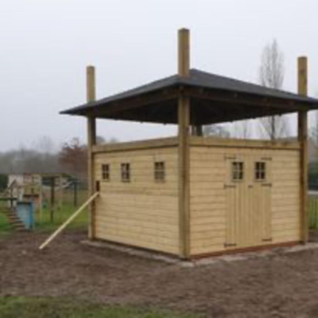 Kippen nachthok met legnest kippenren ook maatwerk, Ophalen of Verzenden, Nieuw, Kippenhok of Kippenren