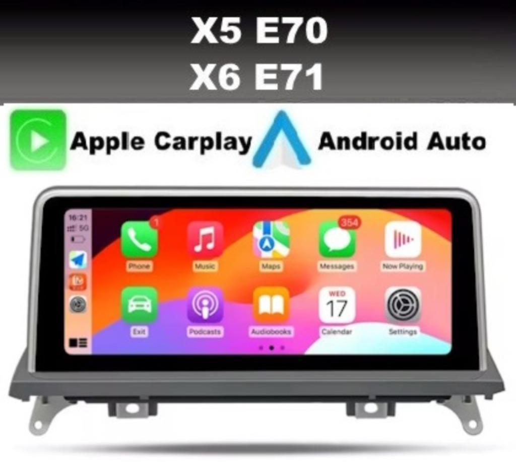 BMW navigatie e70 e71 x5 x6 dab+ wifi android 14 bluetooth, Ophalen of Verzenden, Nieuw