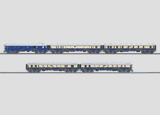 Märklin 4228 Rheingold Set - Zo Goed Als Nieuw, Wisselstroom, Wagon, Ophalen of Verzenden, Zo goed als nieuw