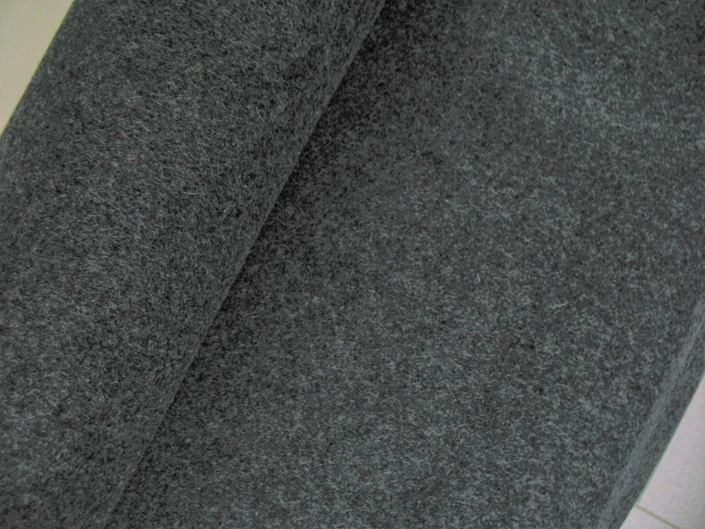 Kvadrat Divina Melange 3 170 grijstinten; restant meubelstof, Wol, 120 cm of meer, Nieuw, Ophalen of Verzenden