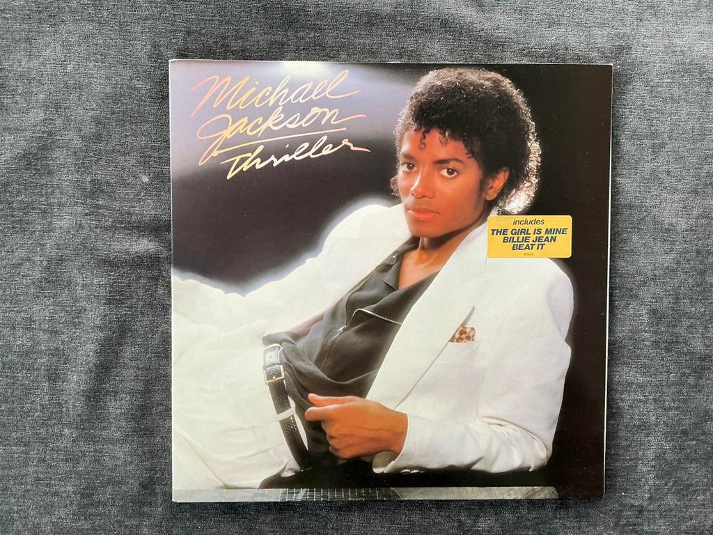 Thriller Michael Jackson, Ophalen of Verzenden, 1980 tot 2000, Zo goed als nieuw, 12 inch