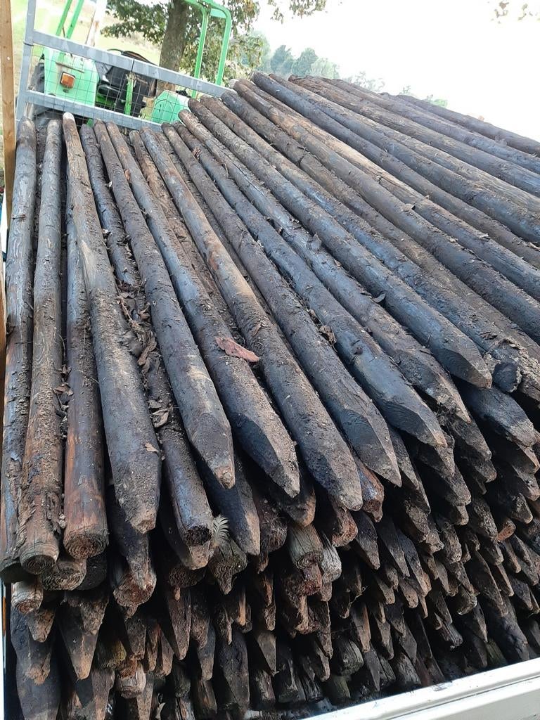 Gecreosoteerde afrastering palen tekoop, Ophalen, Nieuw