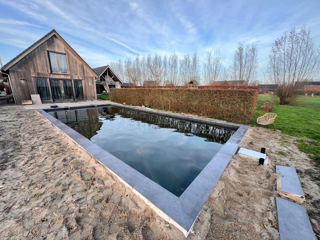 Zwembad randstenen in 120 cm | Porselein met neus | Montage, Verzenden, Nieuw, Overige typen