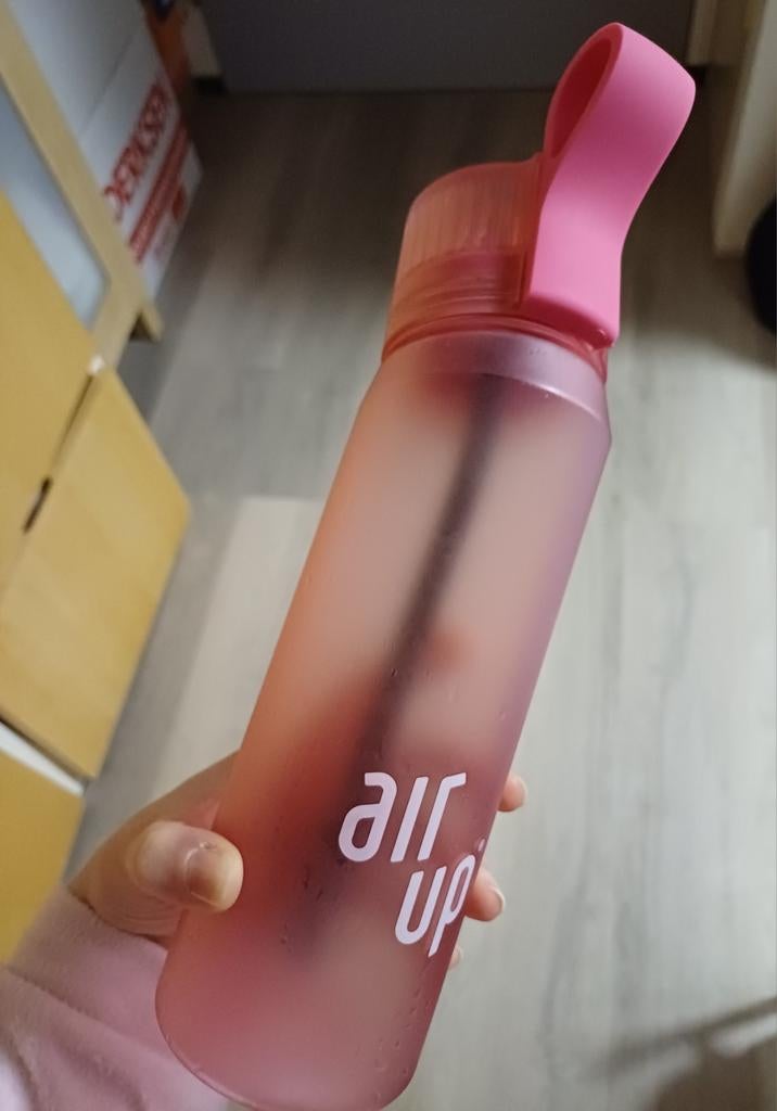 Roze Air Up Drinkfles Zo Goed Als Nieuw!, Sport en Fitness, Bidons, Ophalen of Verzenden, Zo goed als nieuw