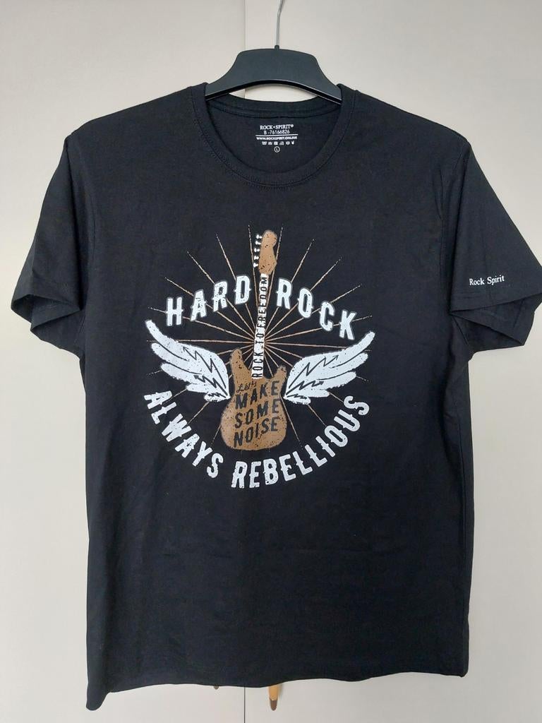 Hard Rock T-shirt nieuw, Maat 52/54 (L), Zwart, Nieuw, Ophalen of Verzenden