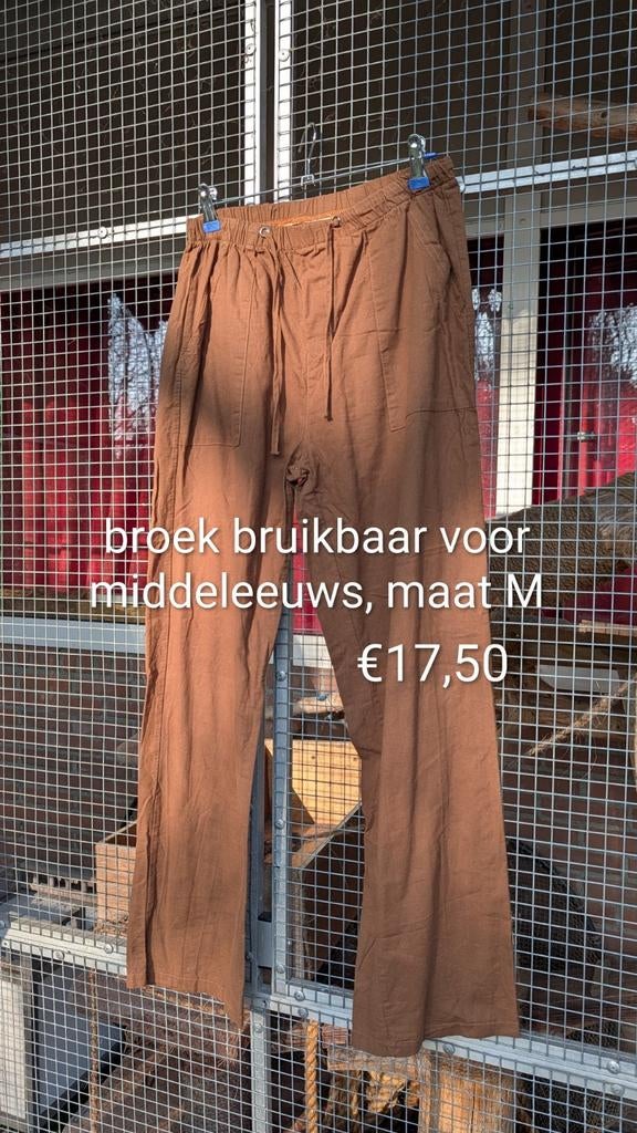 Middeleeuwse LARP Broek - Maat M, Ophalen of Verzenden