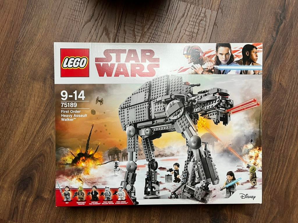 Lego Star Wars 75189 Sealed First order Heavy Assault Walker, Ophalen of Verzenden, Nieuw, Complete set, Lego