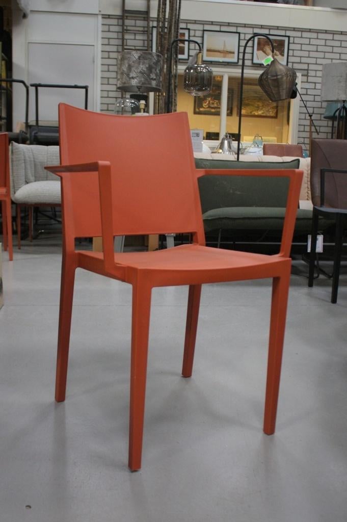Partij trendy stoelen tuinstoelen stapelbaar horeca verhuur, Ophalen, Nieuw, Kunststof, Vijf, Zes of meer stoelen