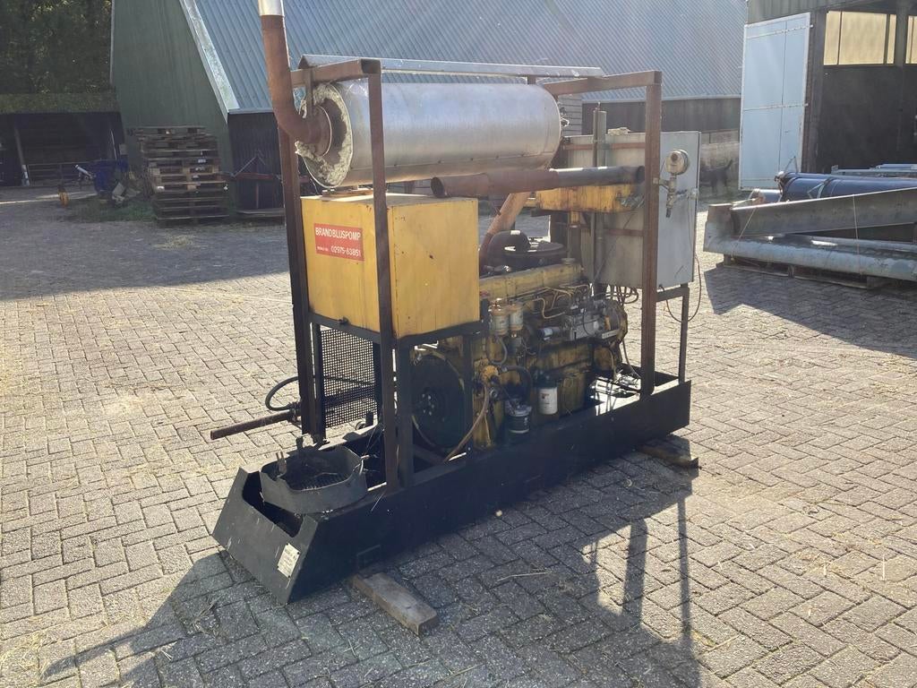 Stationaire motoren., Ophalen, Beregening en Drainage