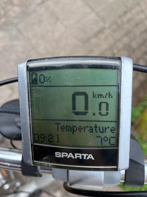 sparta CU3 fietscomputer, Ophalen of Verzenden, Gebruikt