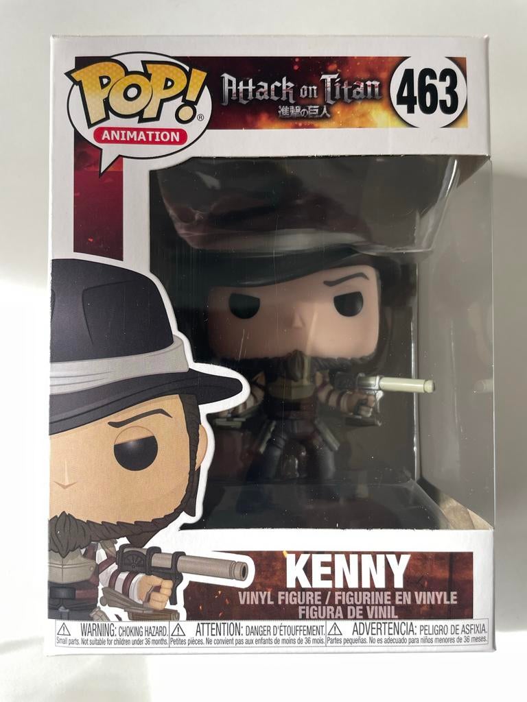 Funko Pop! Attack on Titan Kenny  #463, Ophalen of Verzenden, Zo goed als nieuw