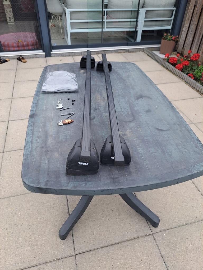 Thule dakdrsgers voor autos  met fixpoint, Ophalen of Verzenden